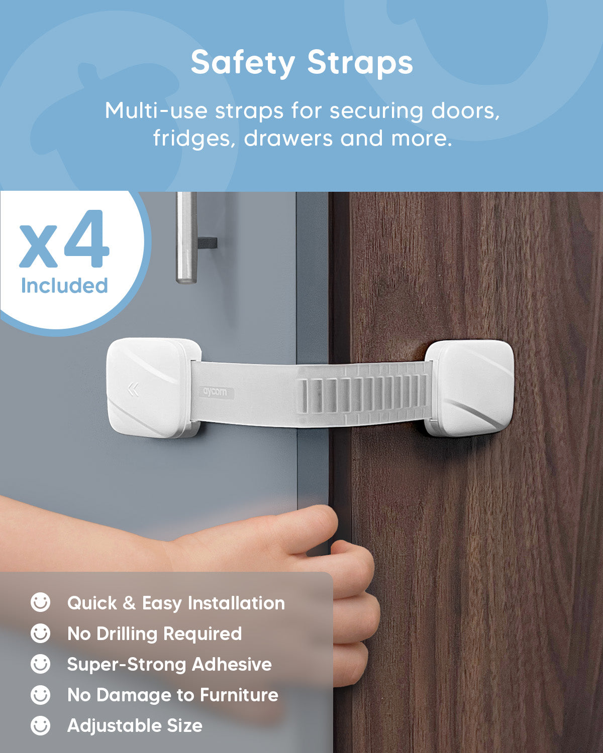 Baby Proofing Kit (30 Pack) - White