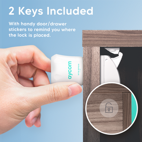 10 Pack Magnetic Safety Locks & Oven Lock